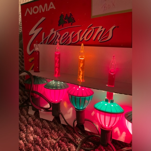 Noma Bubble Lites - Vintage Red box - Picture 3 of 6